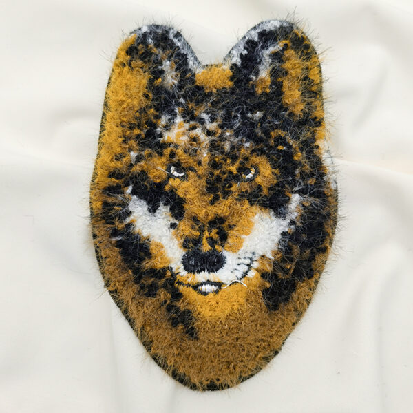 Wolf Chenille Patches