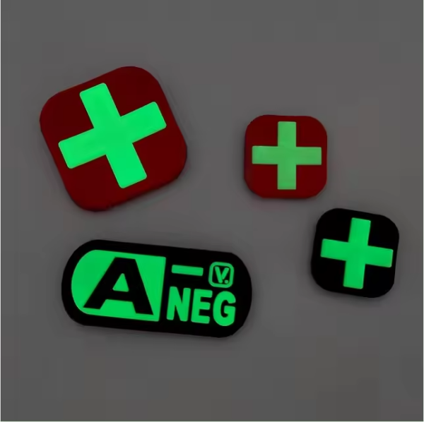 Glow in the Dark PVC Patches