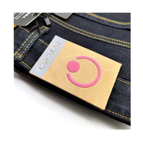 Jeans Leather Patches