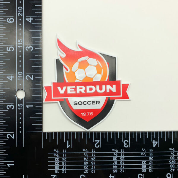 Verdun soccer TPU Patch