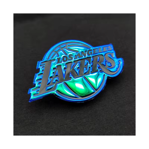 Lakers Holographic TPU Patches