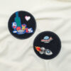 DIY Anime Embroidery Patches with Velcro