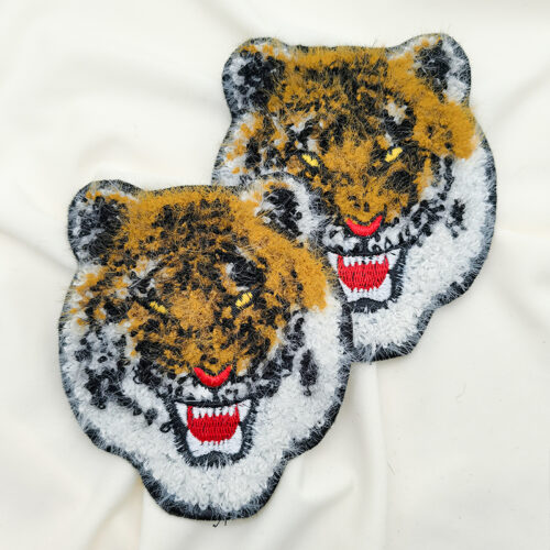 tiger chenille patches