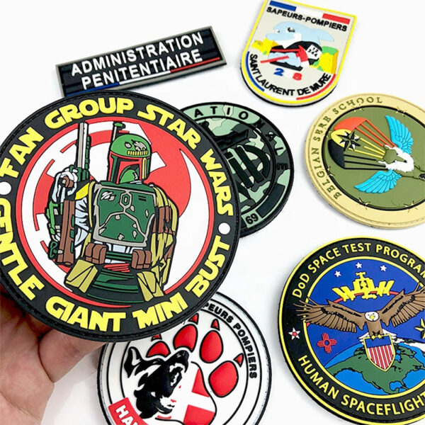 Custom Eagle PVC Patches