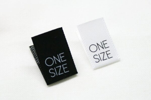 High Quality Washable Sewing Clothing Size Label