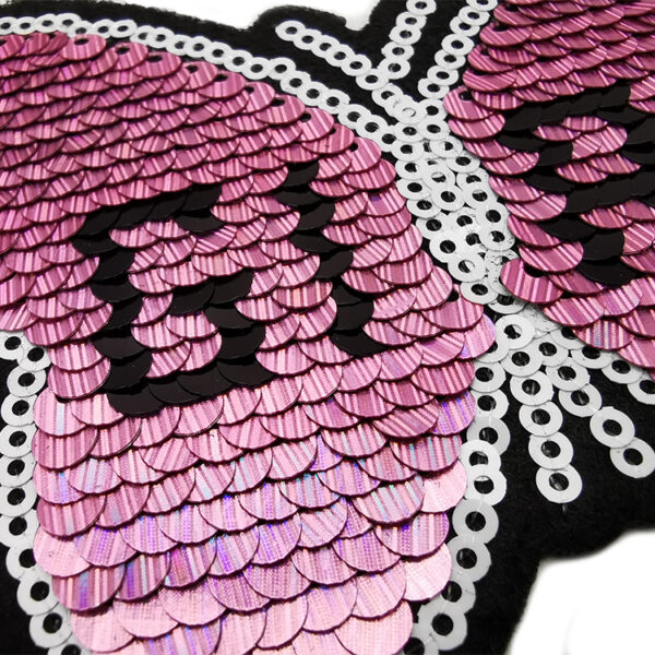 Wholesale Butterfly Iron On Sequin Patches