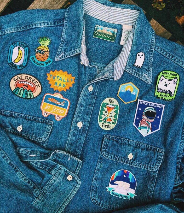 Iron-On Clothing Patches