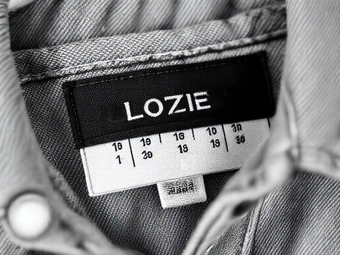 Clothing size labels | Custom Clothing Labels Qinghan Labels™ China