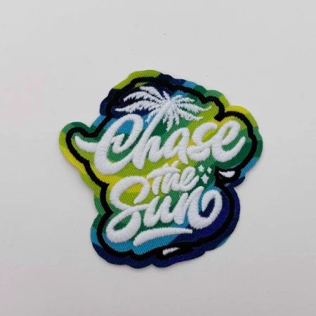Custom.Hat Embroidery with Irregular Multicolor Designs