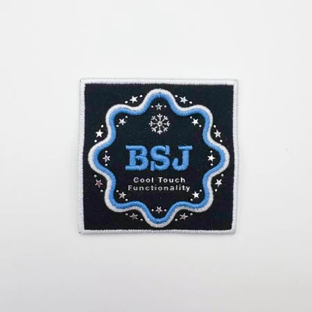 embroidered logo
