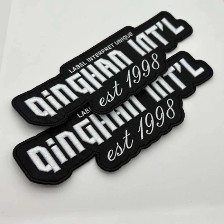 Custom Embroidered Name Patches for Bags