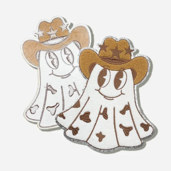 Ghost Chenille Patches Wholesale for Hoodies — изображение 2