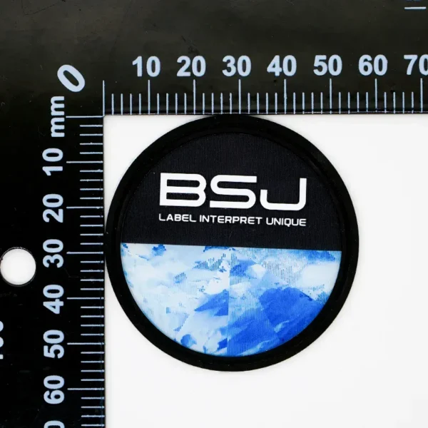 China Soft TPU Patches Wholesale - Round Hat Logo - Image 4