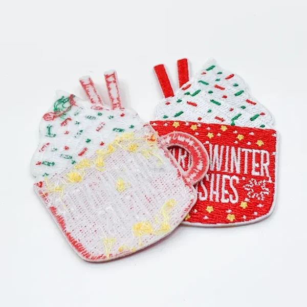 Custom Hoodie Embroidery with Christmas Design - 이미지 2