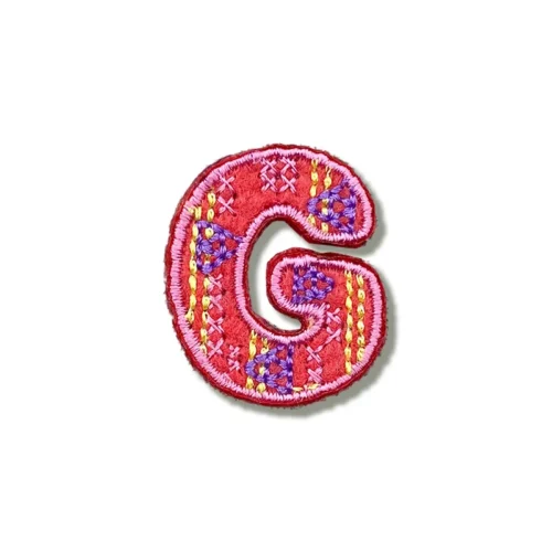 Custom Iron-On Embroidered Patches Letters