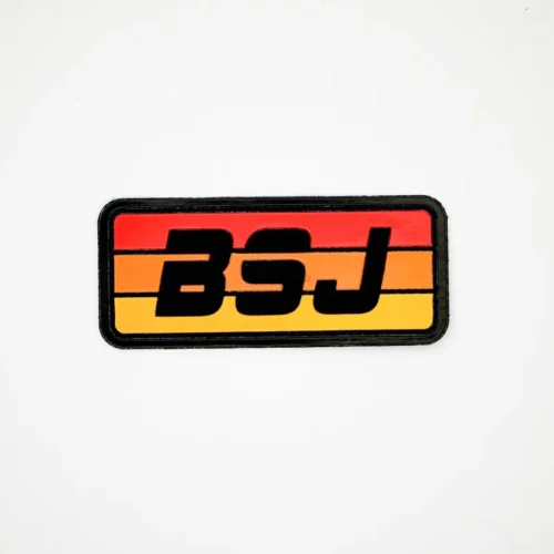 Custom TPU Patches for Hats - Gradient Letter Design