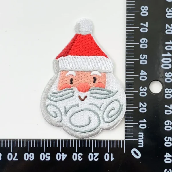 Embroidered Patches Custom with Santa Claus Design - 画像 (3)
