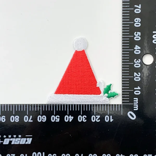 ⁦Custom Christmas Iron On Embroidery Patch⁩ - الصورة ⁦3⁩