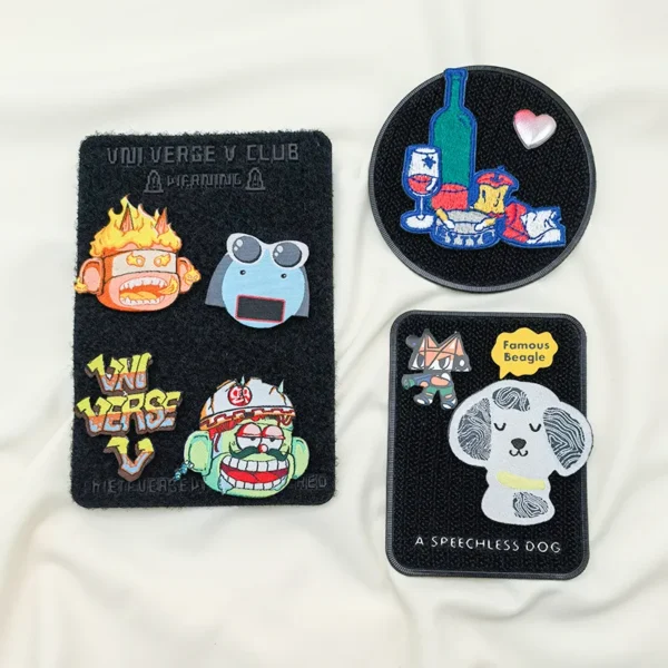 Custom Embroidery Patch for Hats, Bags & Jackets - 画像 (4)