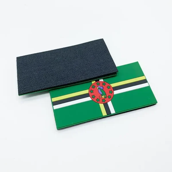Flag Embroidered Patches – Dominican Republic Design - Imagem 2