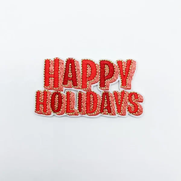 Iron On Embroidered Patches Wholesales  – Alphabet Design