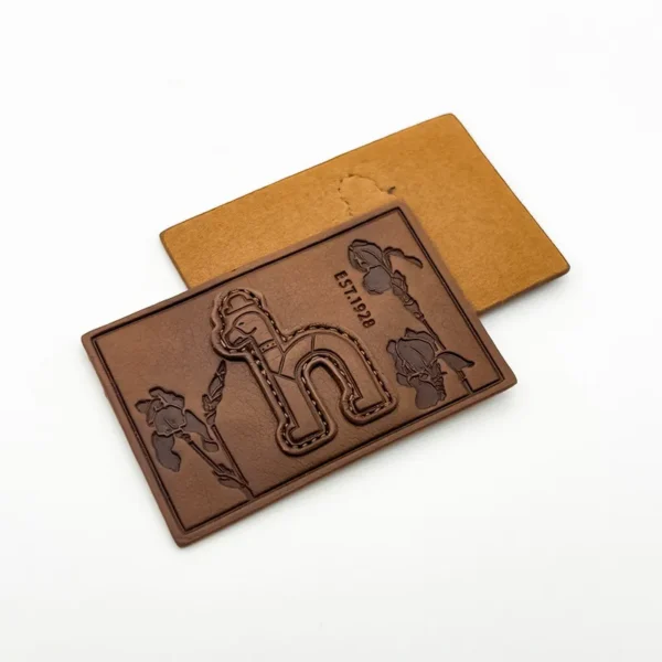 3D Iron On Patches On Leather for Backpacks with Printed Graphic Design — изображение 3