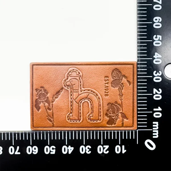 3D Iron On Patches On Leather for Backpacks with Printed Graphic Design — изображение 4
