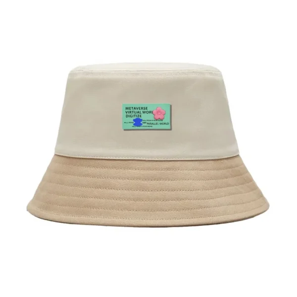 Embroidered Leather Patch Hat for Custom Designs - Görsel 4