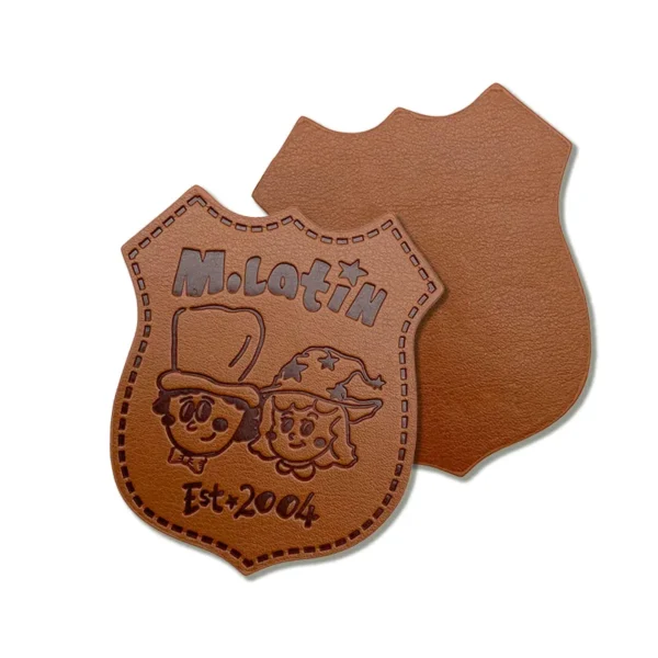 Personalized Leather Patch for Backpacks – Image 3