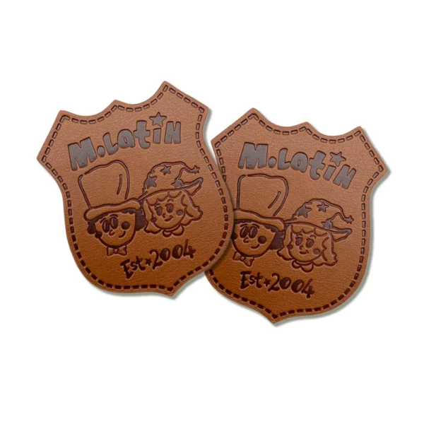 personalized leather patch