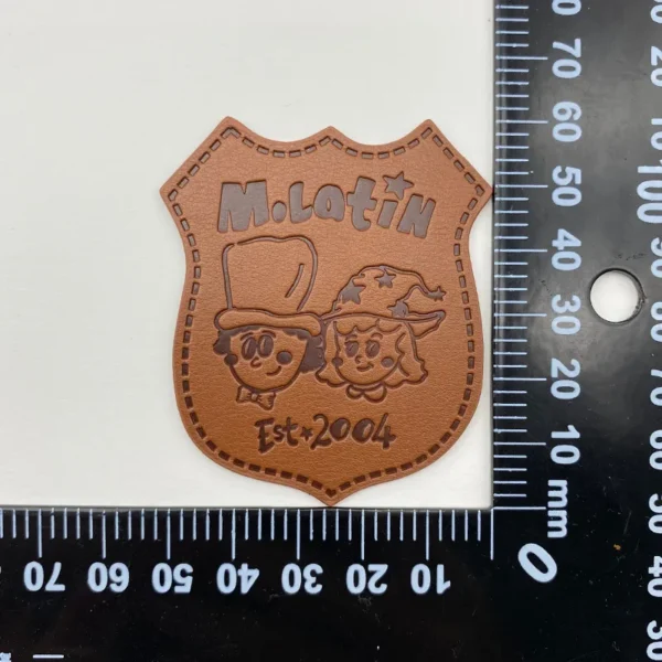 Personalized Leather Patch for Backpacks – Image 4