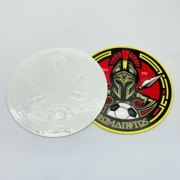 ⁦Printing with TPU Patch – Spartan Warrior Football Design for Apparel⁩ - الصورة ⁦3⁩