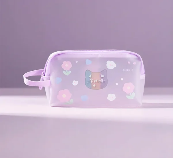 Cute Cat PVC Custom Patch for Bags – Pink Style - 이미지 4