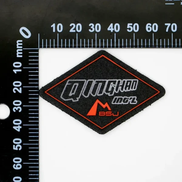 Detachable TPU Labels for Hats - Diamond Shape - Imagen 4