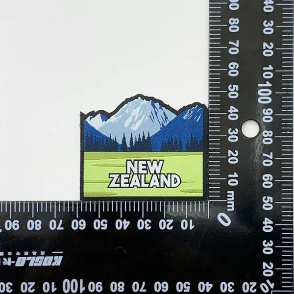 Woven Logo Patch with Scenic Design for Hoodies - Image 3