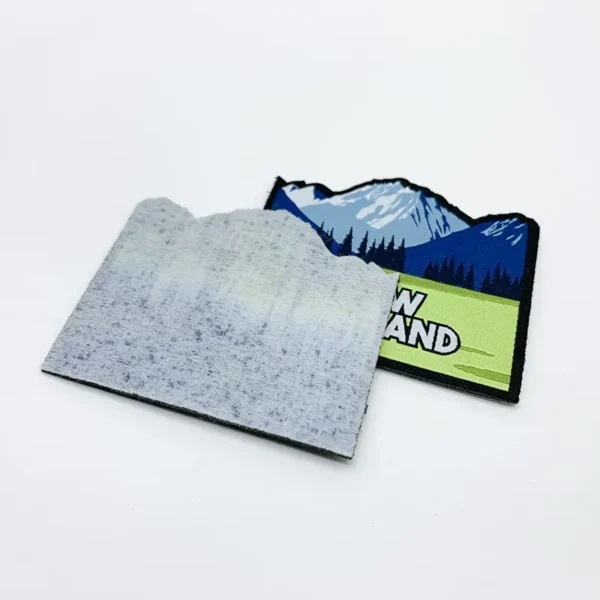 Woven Logo Patch with Scenic Design for Hoodies - Image 2