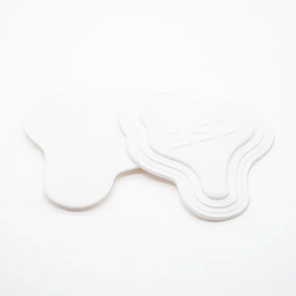 Clear Silicone Patch for Backpacks – BSJ Logo, Layered Design - Image 3