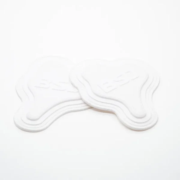 Clear Silicone Patch for Backpacks – BSJ Logo, Layered Design - Image 2