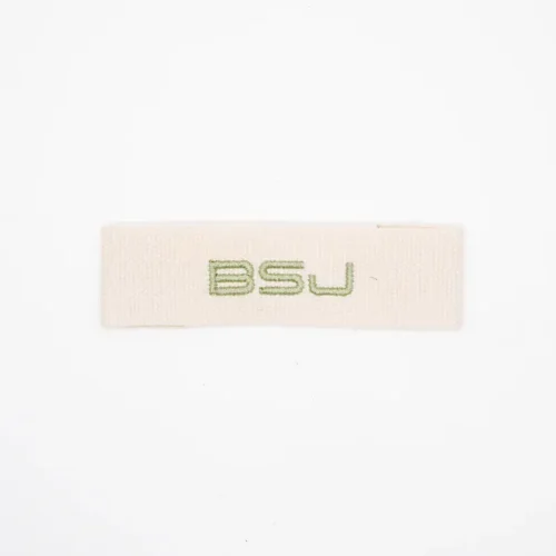 Crea toppe ricamate personalizzate – Ricamo "BSJ" verde