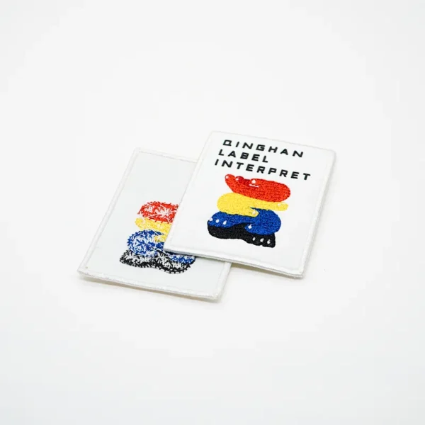 Custom Embroidered Iron On Patches – Multi-Color Hands - Image 2