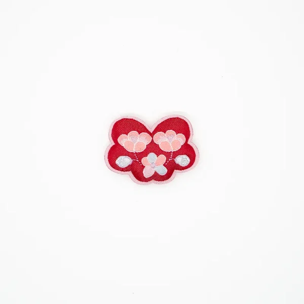 Custom Woven Clothing Labels – Cloud Flower Design