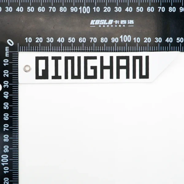 Custom Woven Labels for Clothing – Minimalist White Tag - Image 4