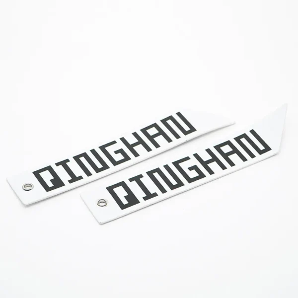Custom Woven Labels for Clothing – Minimalist White Tag - Image 3