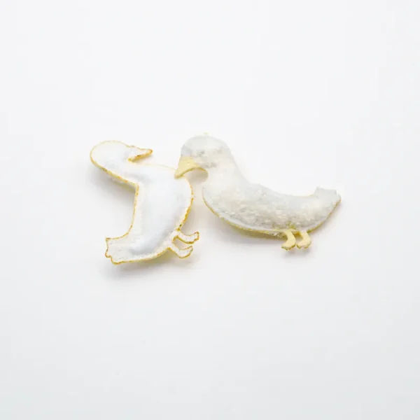 Cute Duck Embroidery Applique Patches - immagine 3