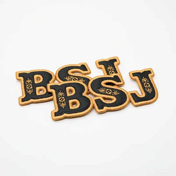 Embroidery Patches for Clothing – Layered Text Art - Image 3