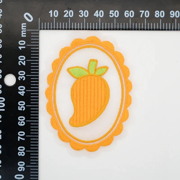 Iron On Embroidered Patches Custom with Carrot Design - Image 4