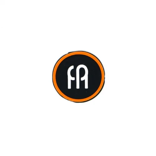 Étiquettes adhésives en silicone – Badge rond en caoutchouc