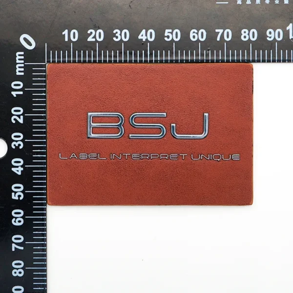 Leather Jacket With Patches - TPU Patch – BSJ Label - Image 4
