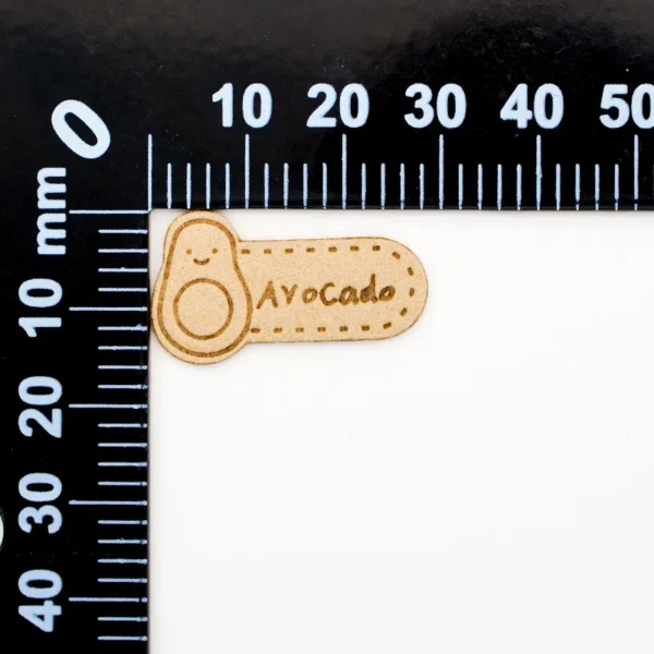 Leather Patch For Hats – Laser Engraved - Imagem 4