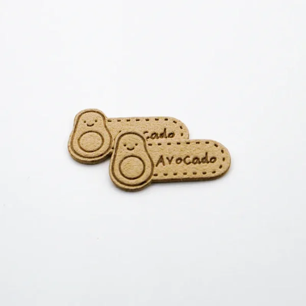 Leather Patch For Hats – Laser Engraved - Imagem 3